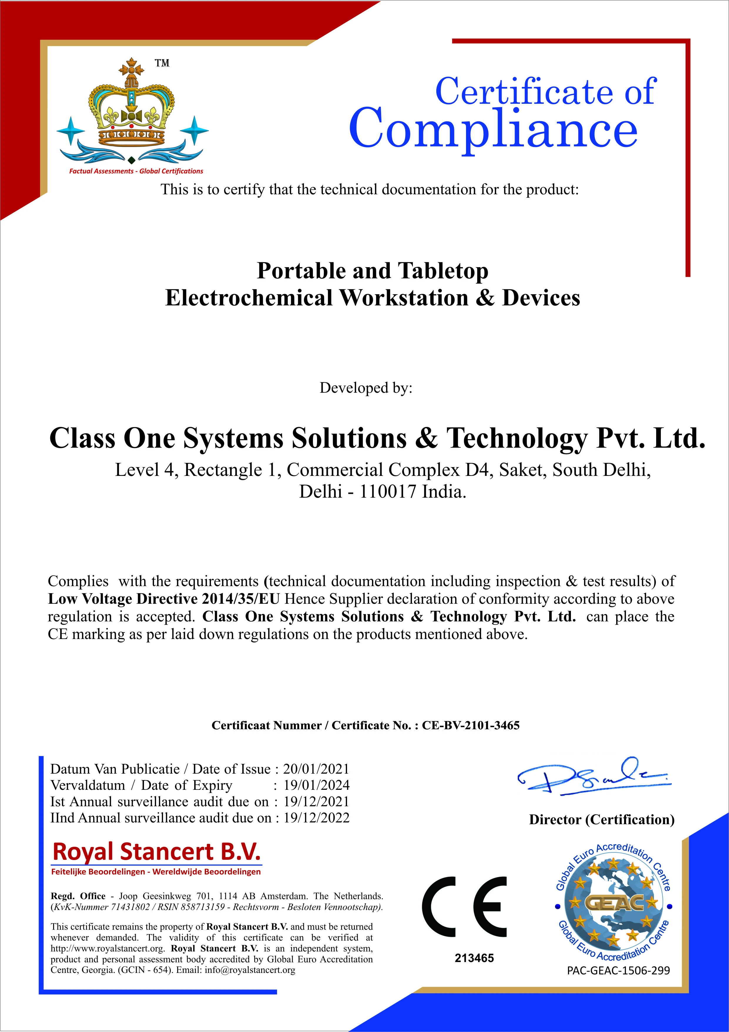 Class One Systems